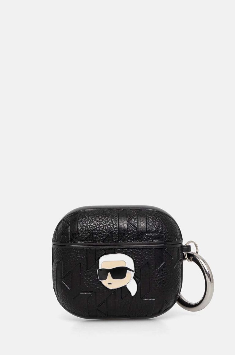 Karl Lagerfeld AirPods 3 culoarea negru