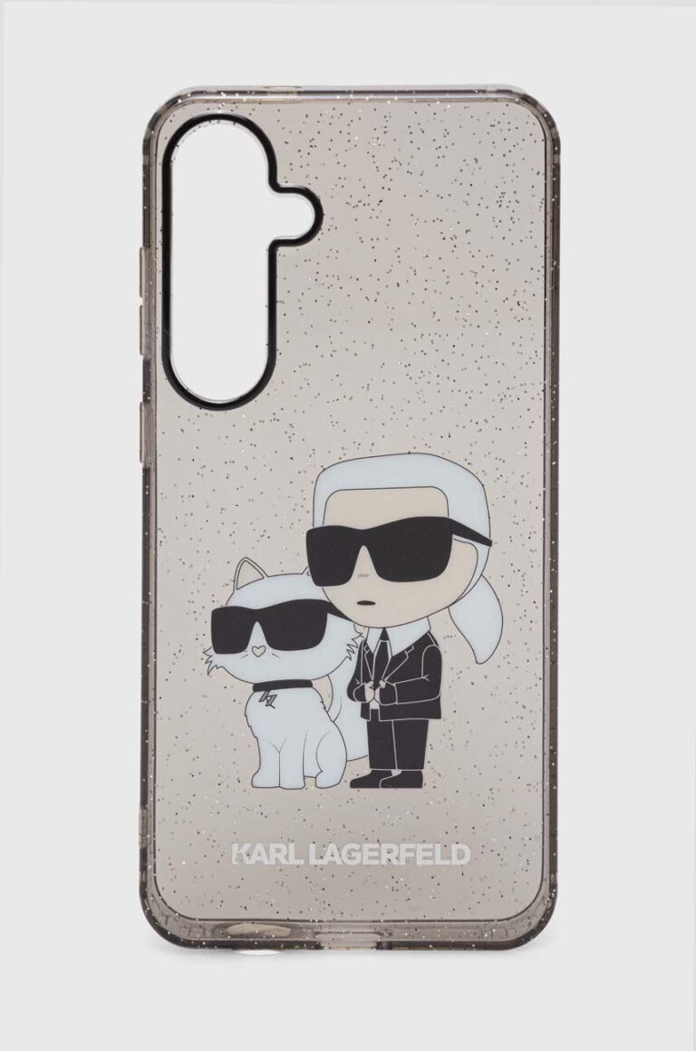 Karl Lagerfeld Husă pentru telefon Galaxy S24+ culoarea negru