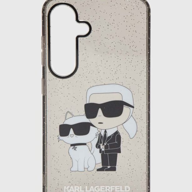 Karl Lagerfeld Husă pentru telefon Galaxy S24 culoarea negru