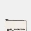 Karl Lagerfeld Jeans carcasa cardului culoarea alb