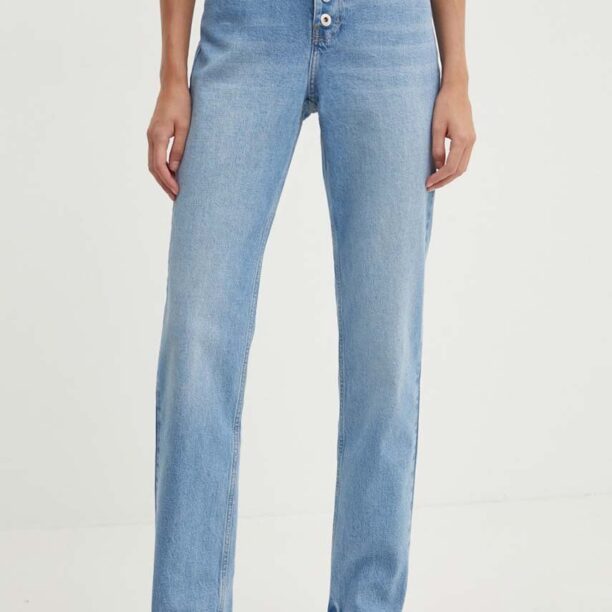 Karl Lagerfeld Jeans jeansi femei high waist