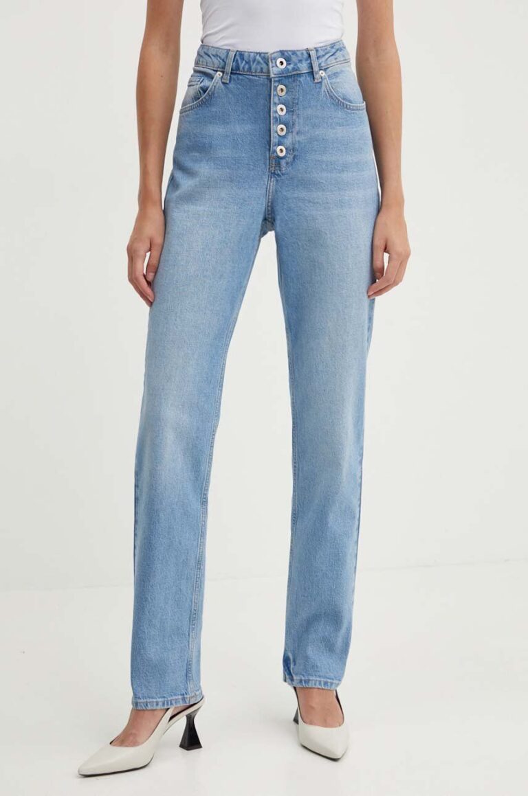 Karl Lagerfeld Jeans jeansi femei high waist