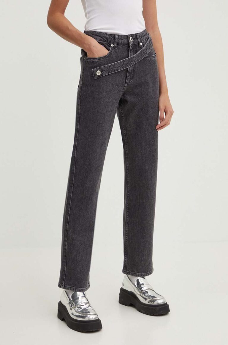 Karl Lagerfeld Jeans jeansi femei high waist