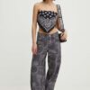 Karl Lagerfeld Jeans jeansi femei high waist