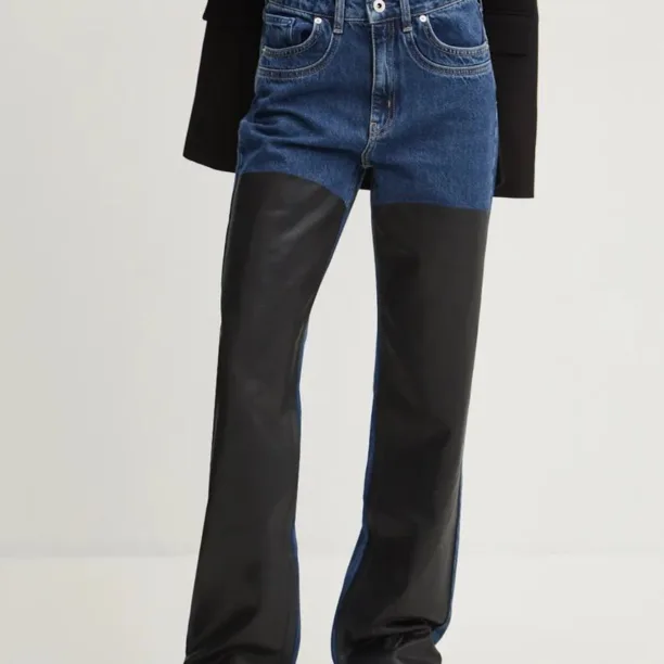 Karl Lagerfeld Jeans jeansi femei high waist