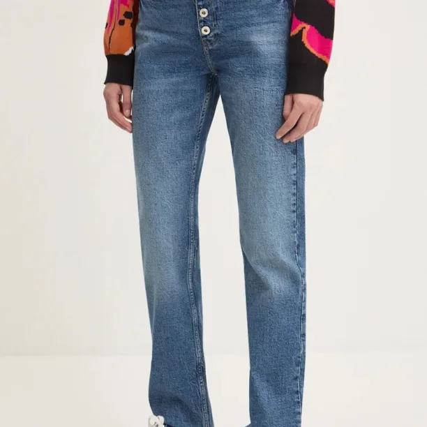 Karl Lagerfeld Jeans jeansi femei high waist