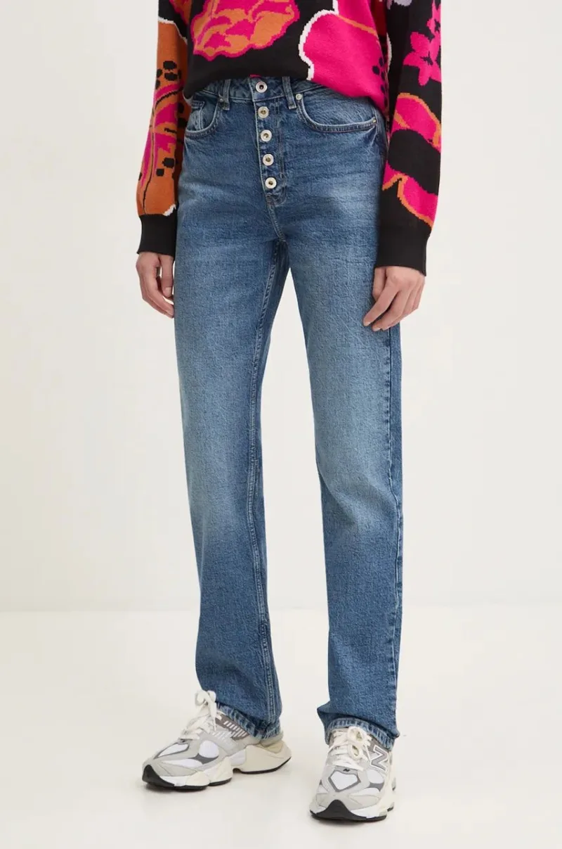 Karl Lagerfeld Jeans jeansi femei high waist