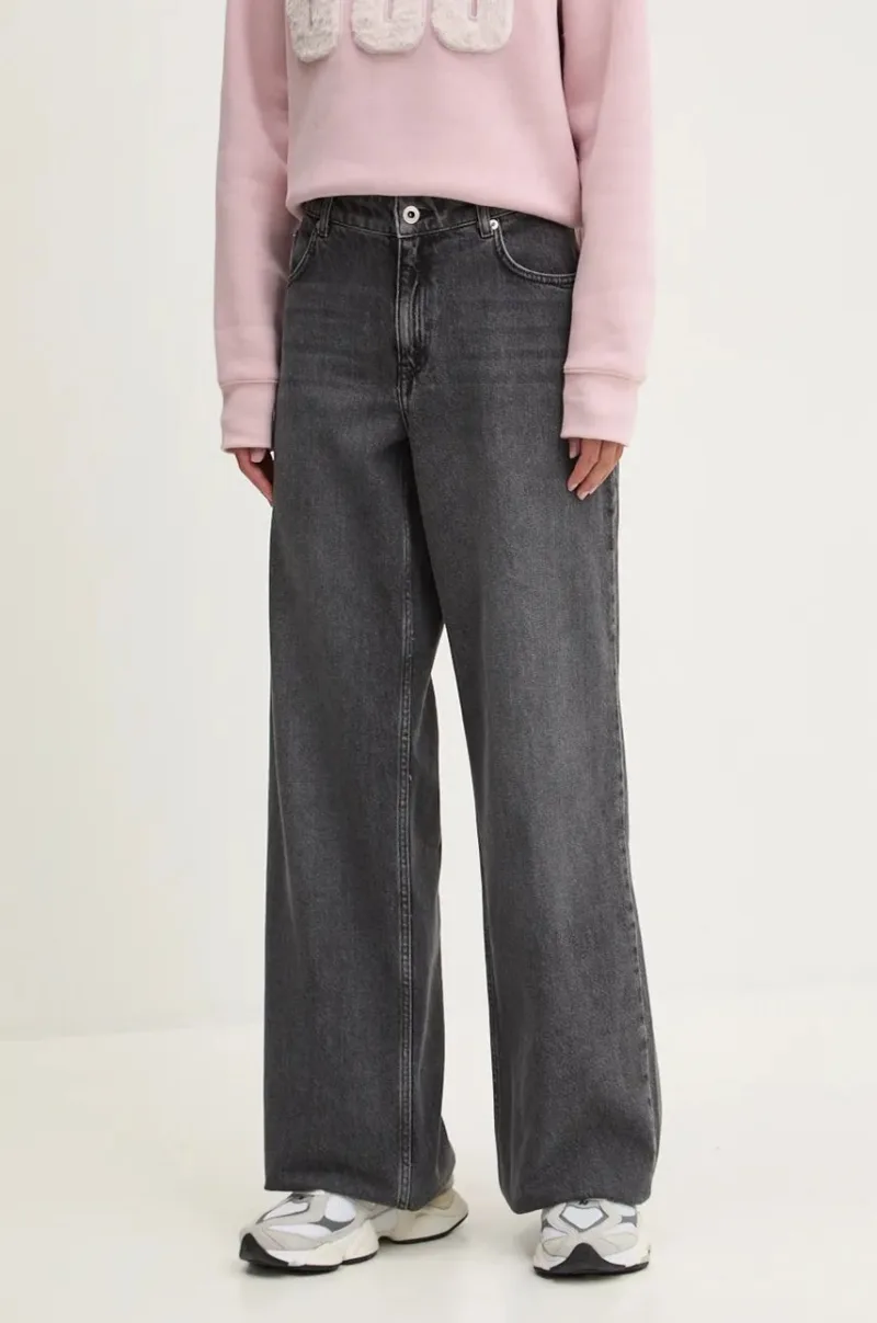 Karl Lagerfeld Jeans jeansi femei high waist