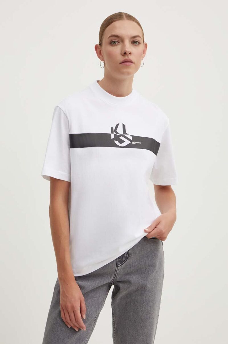 Karl Lagerfeld Jeans tricou din bumbac femei