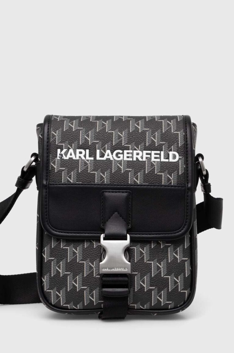 Karl Lagerfeld borseta culoarea negru