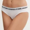 Karl Lagerfeld chiloti 3-pack culoarea alb