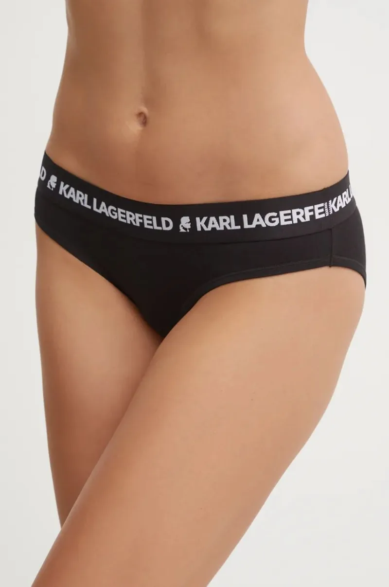 Karl Lagerfeld chiloti 3-pack culoarea negru