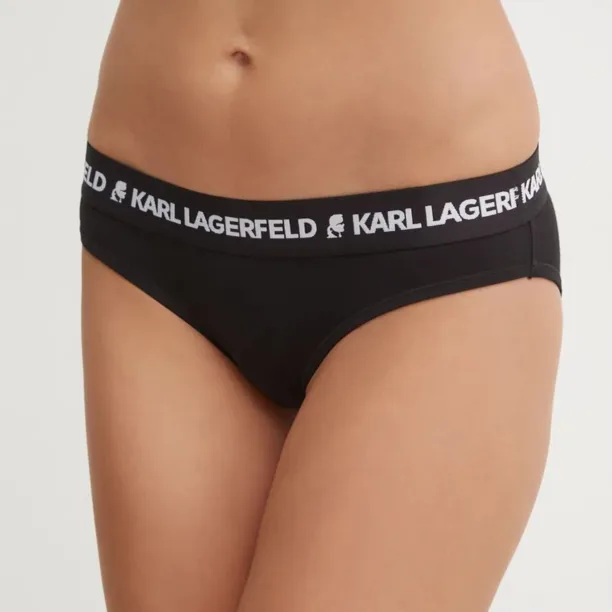 Karl Lagerfeld chiloti 3-pack culoarea negru