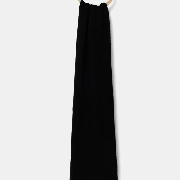 Karl Lagerfeld esarfa din amestec de lana culoarea negru