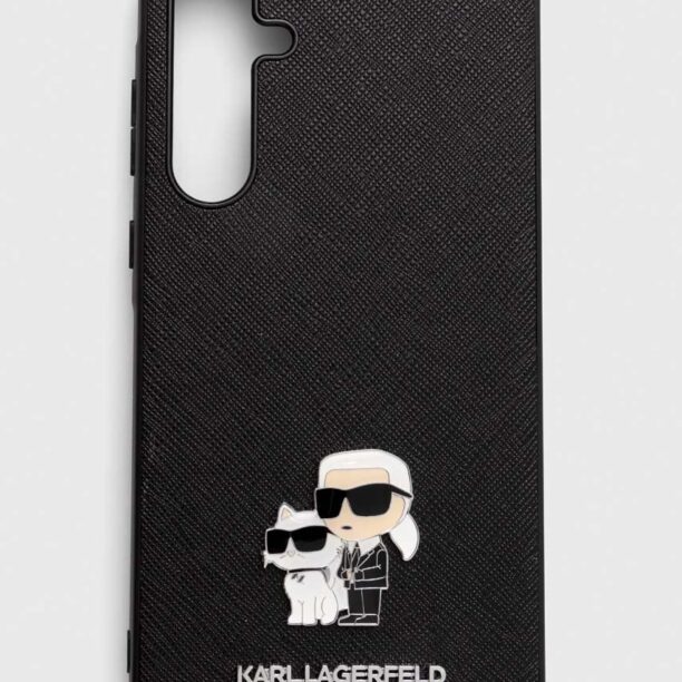 Karl Lagerfeld etui pentru telefon A35 A356 culoarea negru