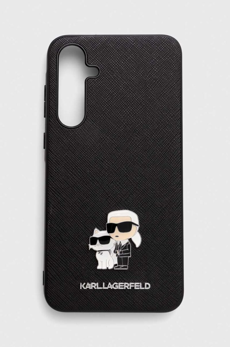 Karl Lagerfeld etui pentru telefon A35 A356 culoarea negru