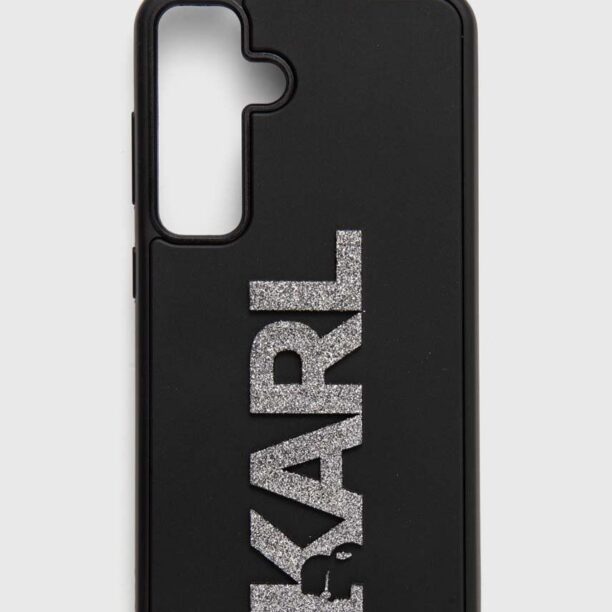 Karl Lagerfeld etui pentru telefon S24 S921 culoarea negru