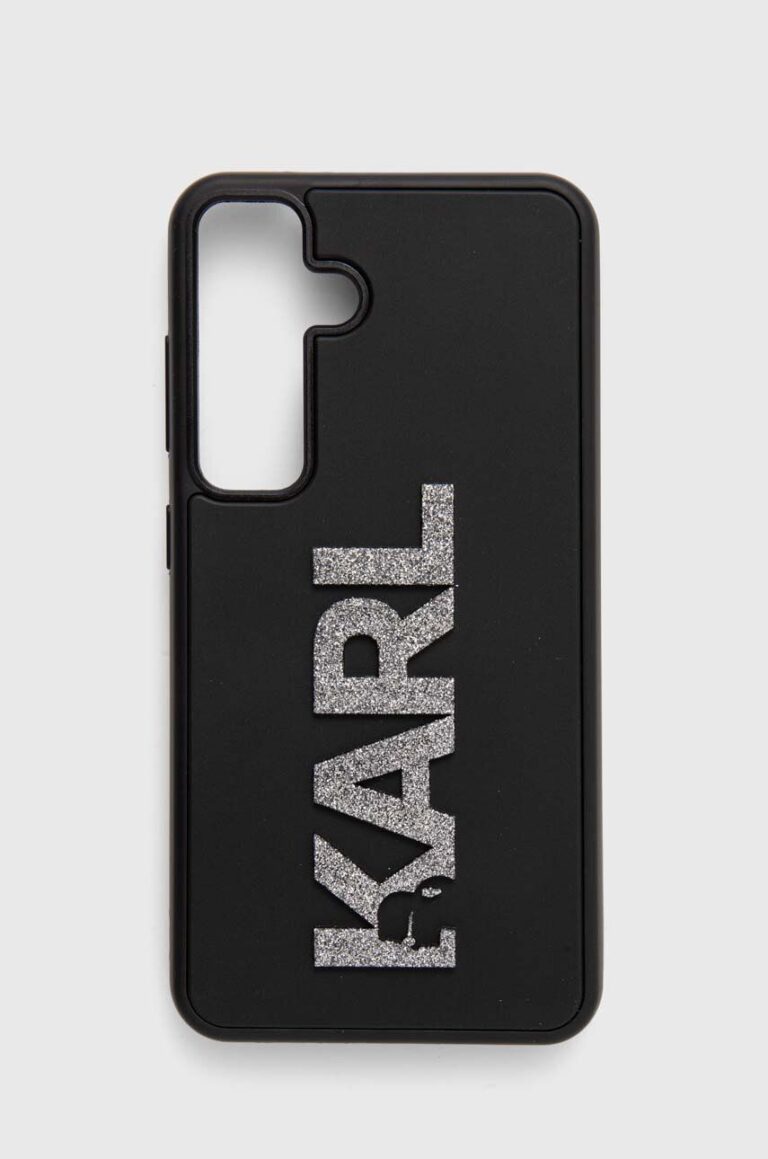 Karl Lagerfeld etui pentru telefon S24 S921 culoarea negru