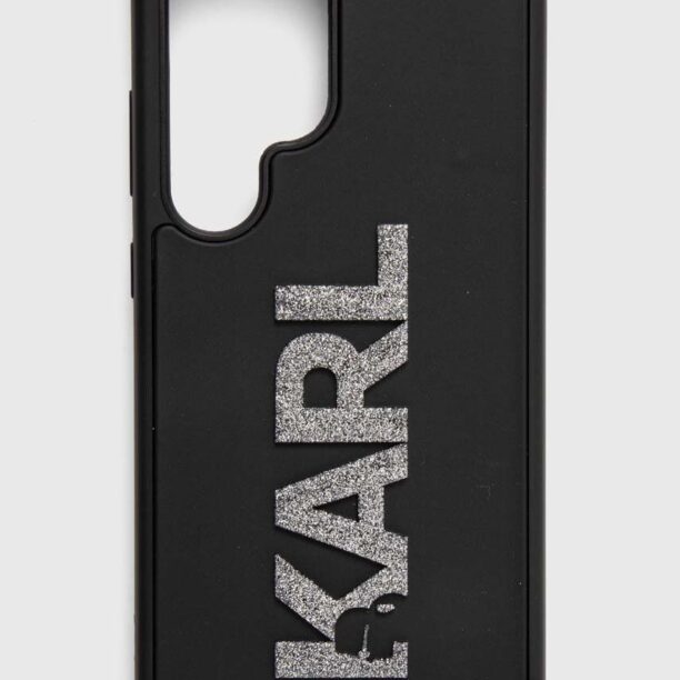 Karl Lagerfeld etui pentru telefon S24 Ultra S928 culoarea negru