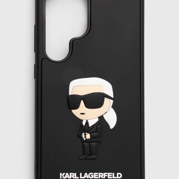 Karl Lagerfeld etui pentru telefon S24 Ultra S928 culoarea negru