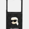 Karl Lagerfeld etui pentru telefon Z Flip6 F741 culoarea negru