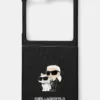 Karl Lagerfeld etui pentru telefon Z Flip6 F741 culoarea negru