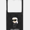 Karl Lagerfeld etui pentru telefon Z Flip6 F741 culoarea negru