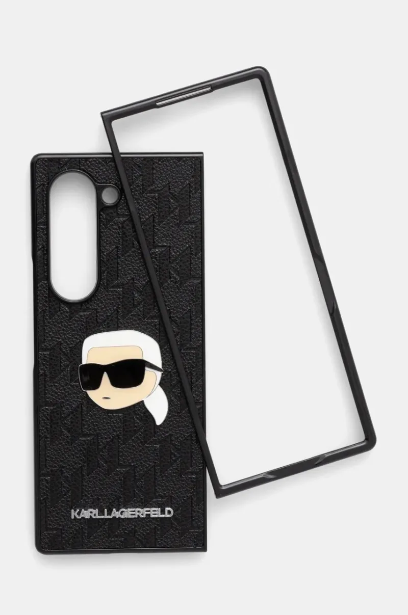 Karl Lagerfeld etui pentru telefon Z Fold6 F956 culoarea negru