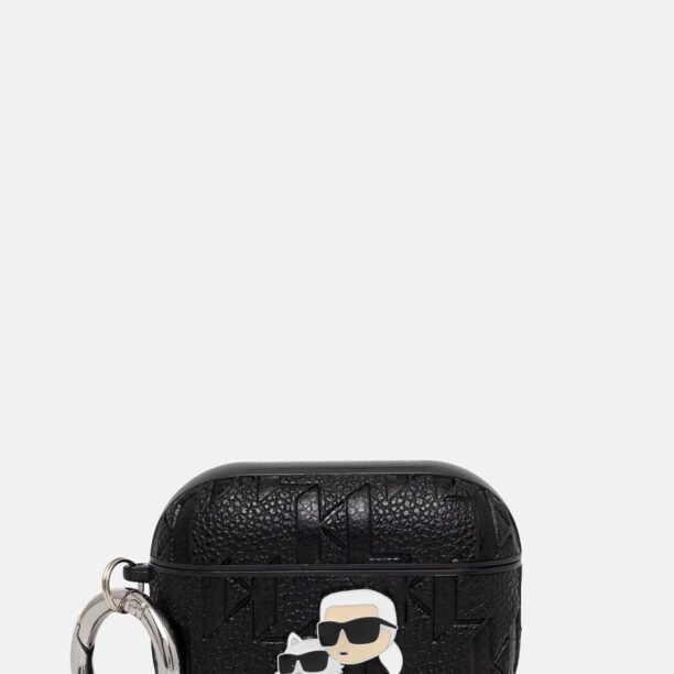 Karl Lagerfeld husa airpods AirPods Pro2 (2022/2023) culoarea negru