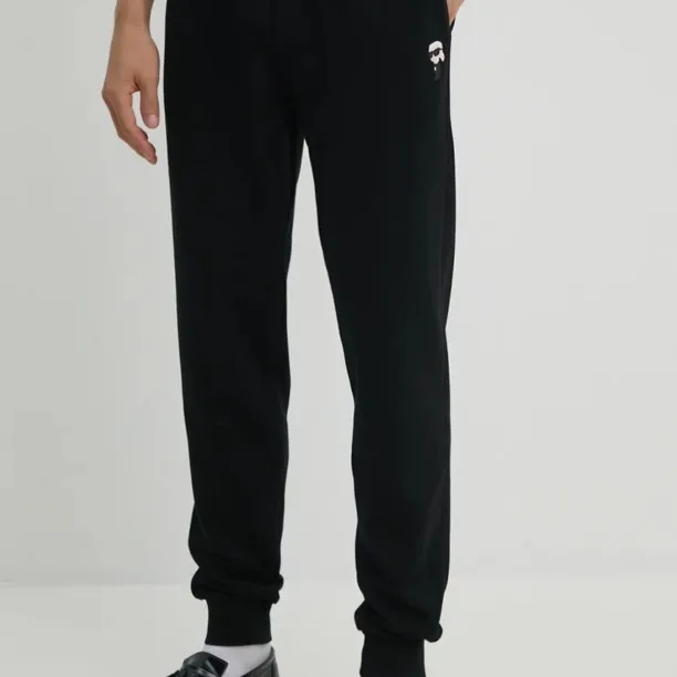 Karl Lagerfeld pantaloni de trening culoarea negru