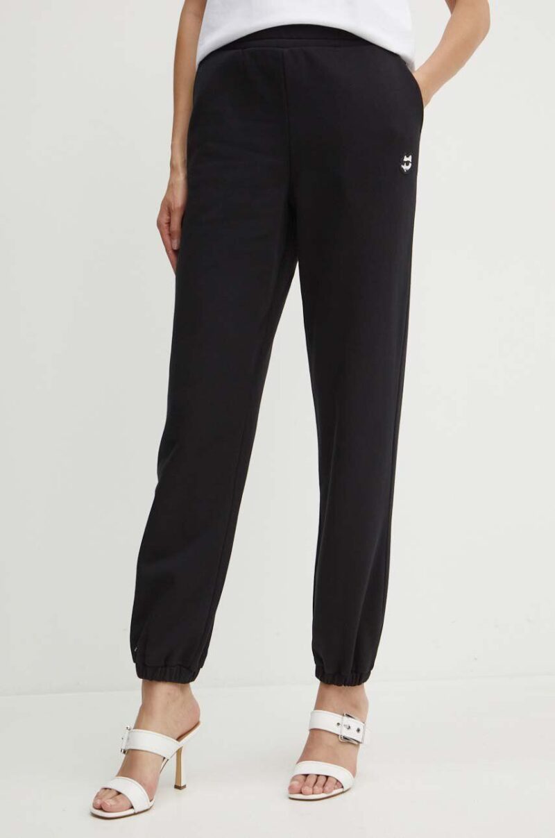 Karl Lagerfeld pantaloni de trening culoarea negru