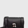 Karl Lagerfeld poseta culoarea negru