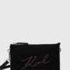 Karl Lagerfeld poseta culoarea negru