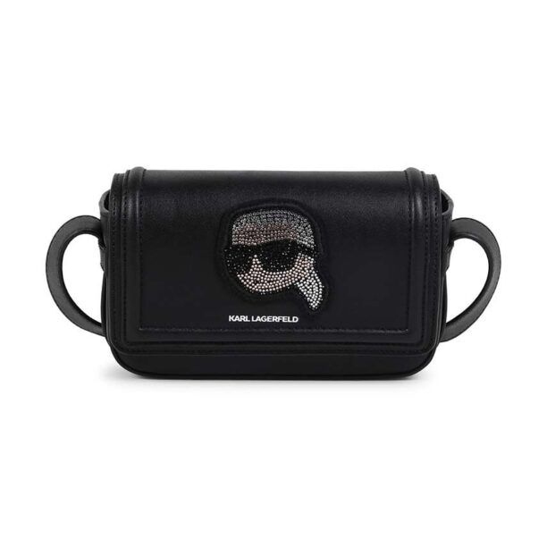 Karl Lagerfeld poseta fete culoarea negru