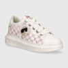 Karl Lagerfeld sneakers KAPRI culoarea alb