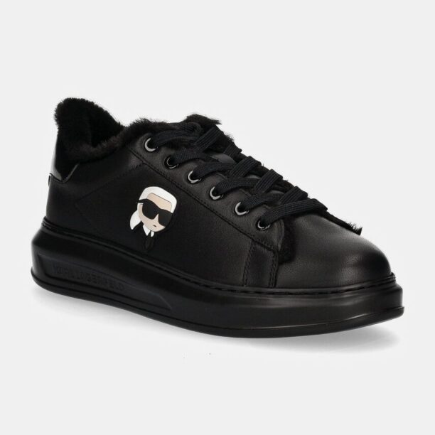 Karl Lagerfeld sneakers KAPRI culoarea negru