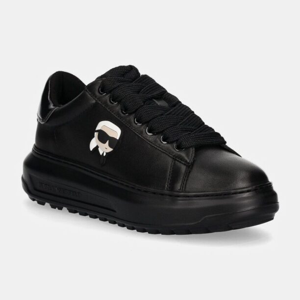 Karl Lagerfeld sneakers KAPRI culoarea negru