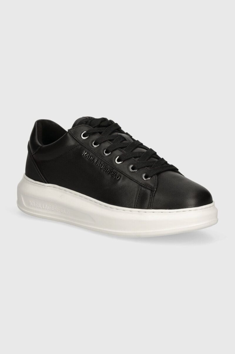 Karl Lagerfeld sneakers din piele KAPRI MENS culoarea negru