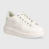 Karl Lagerfeld sneakers din piele KAPRI culoarea alb