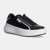 Karl Lagerfeld sneakers din piele KRONOS culoarea negru