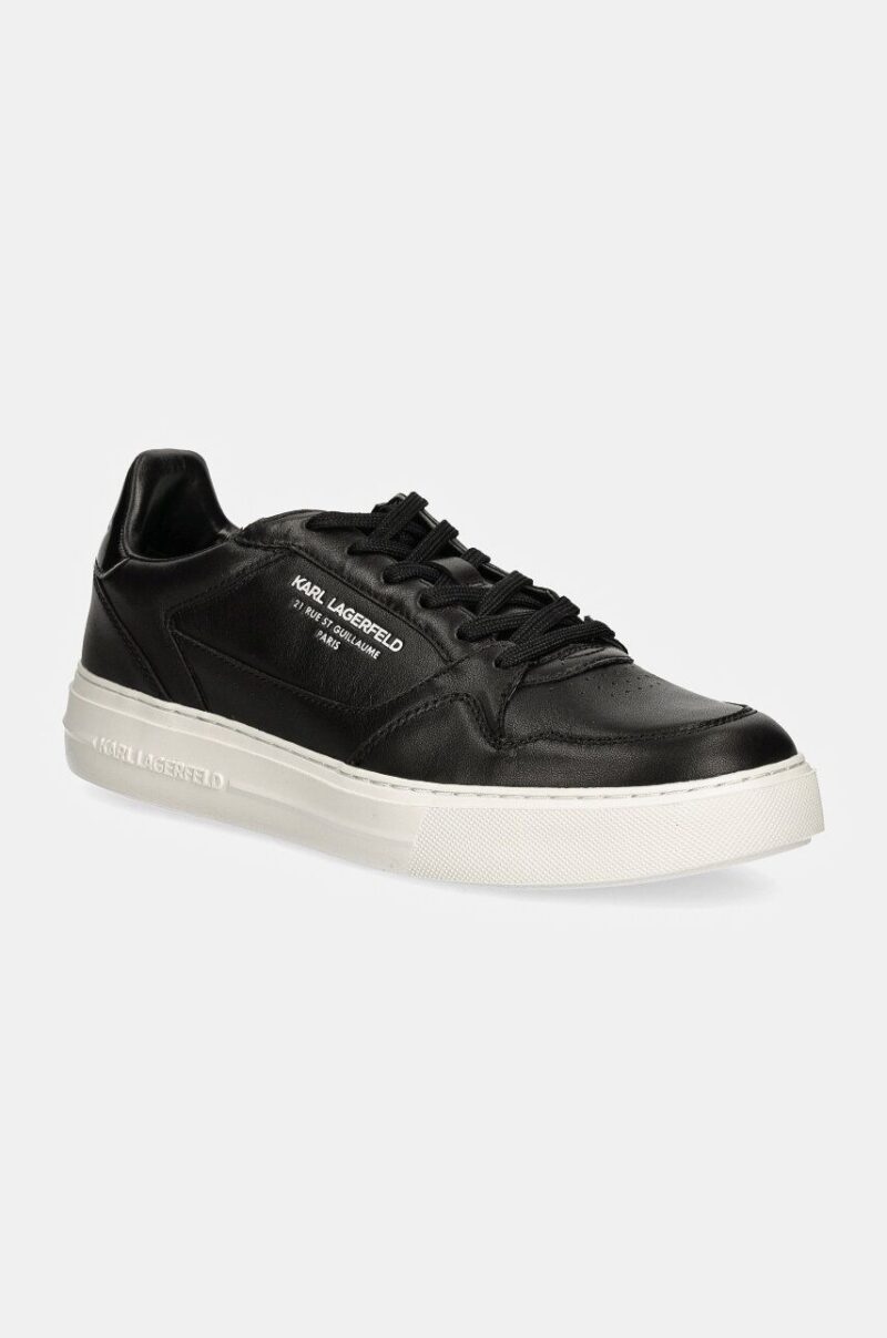 Karl Lagerfeld sneakers din piele T/KAP culoarea negru