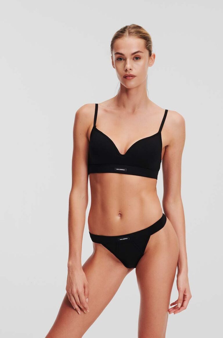 Karl Lagerfeld sutien culoarea negru