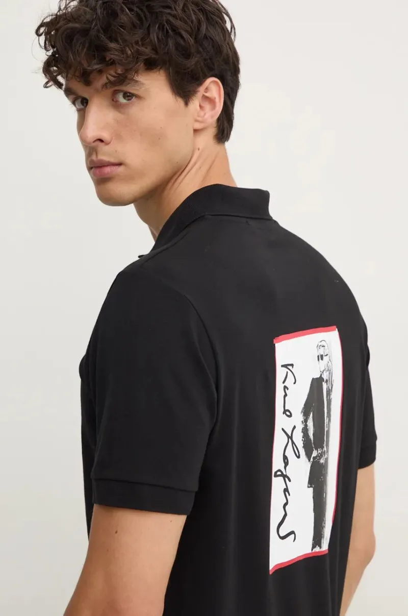 Karl Lagerfeld tricou polo barbati