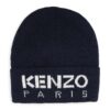 Kenzo Kids caciula copii culoarea albastru marin