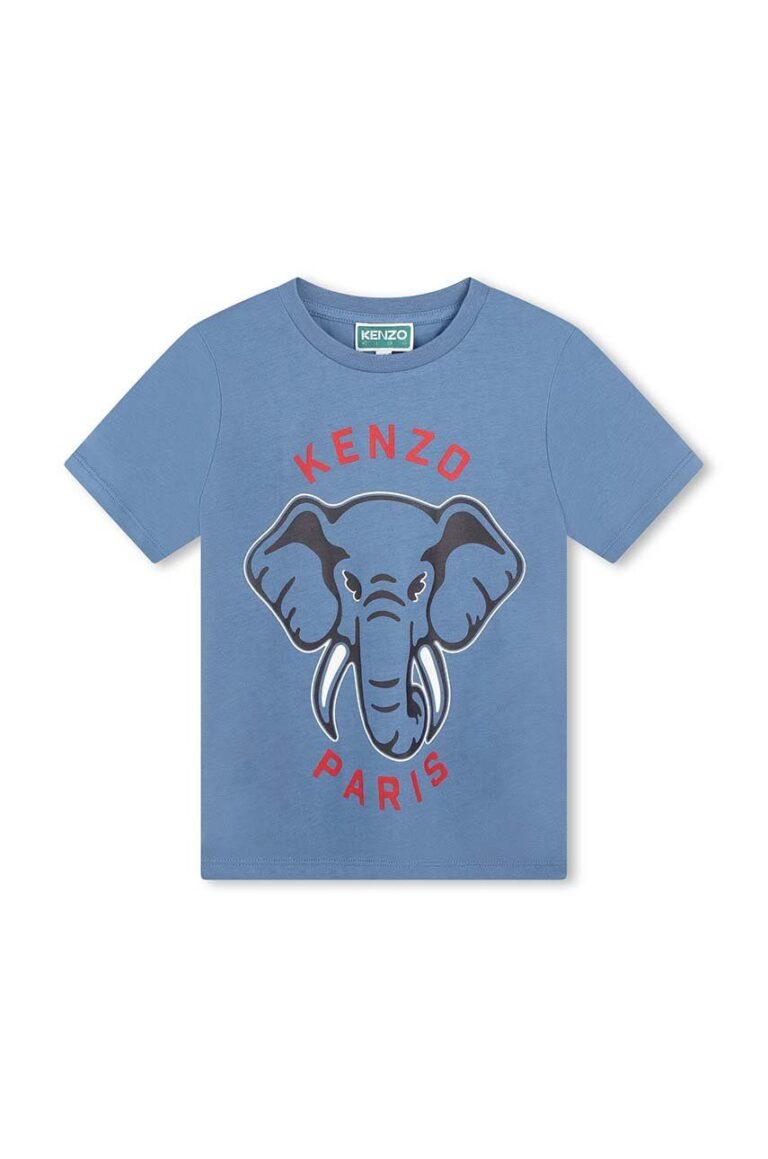 Kenzo Kids tricou de bumbac pentru copii cu imprimeu