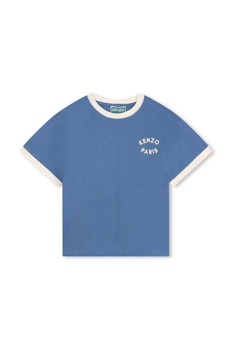 Kenzo Kids tricou de bumbac pentru copii cu imprimeu