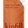 Kinfill rezervă de gel de duș pentru corp Santal & Cedar 500 ml