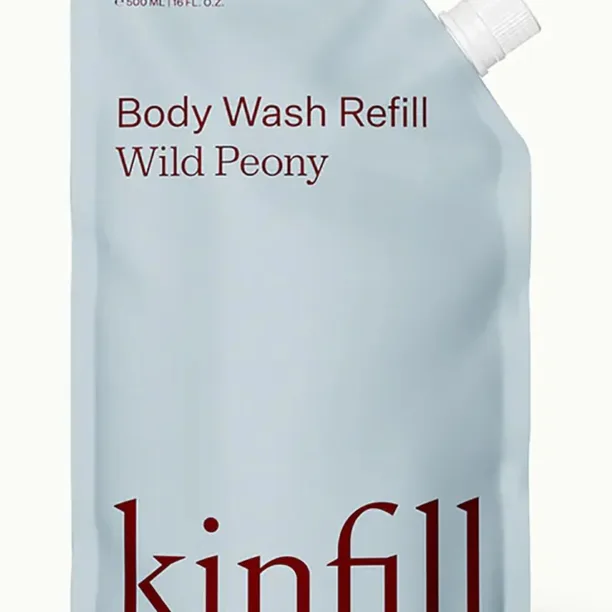 Kinfill rezervă de gel de duș pentru corp Wild Peony 500 ml