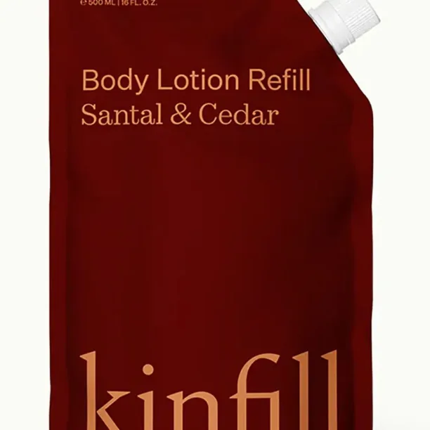 Kinfill rezervă de loțiune de corp Santal & Cedar 500 ml