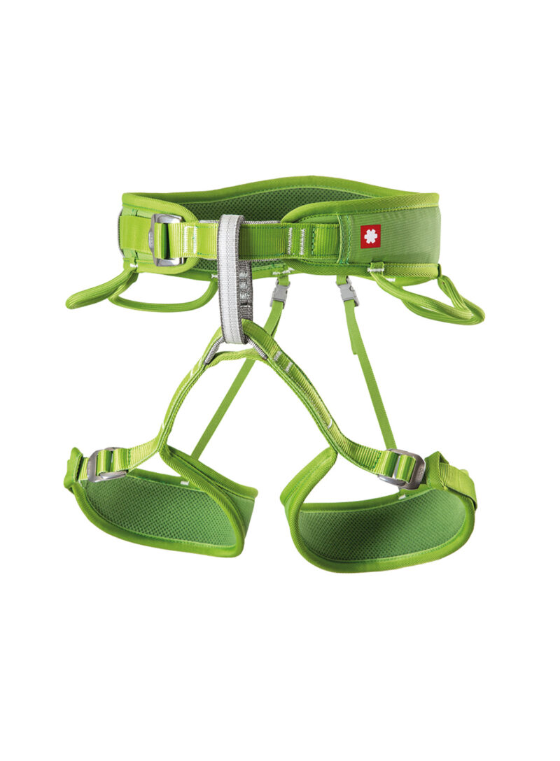 Kit de via ferrata Ocun Via Ferrata Twist + Chest Set - green preţ